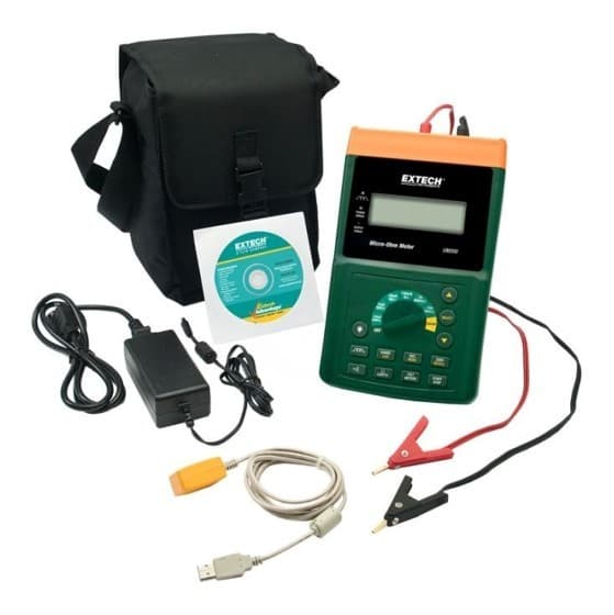 Extech UM200 เครื่องวัดมิลลิโอห์ม High Resolution Micro-Ohm Meter-photo1