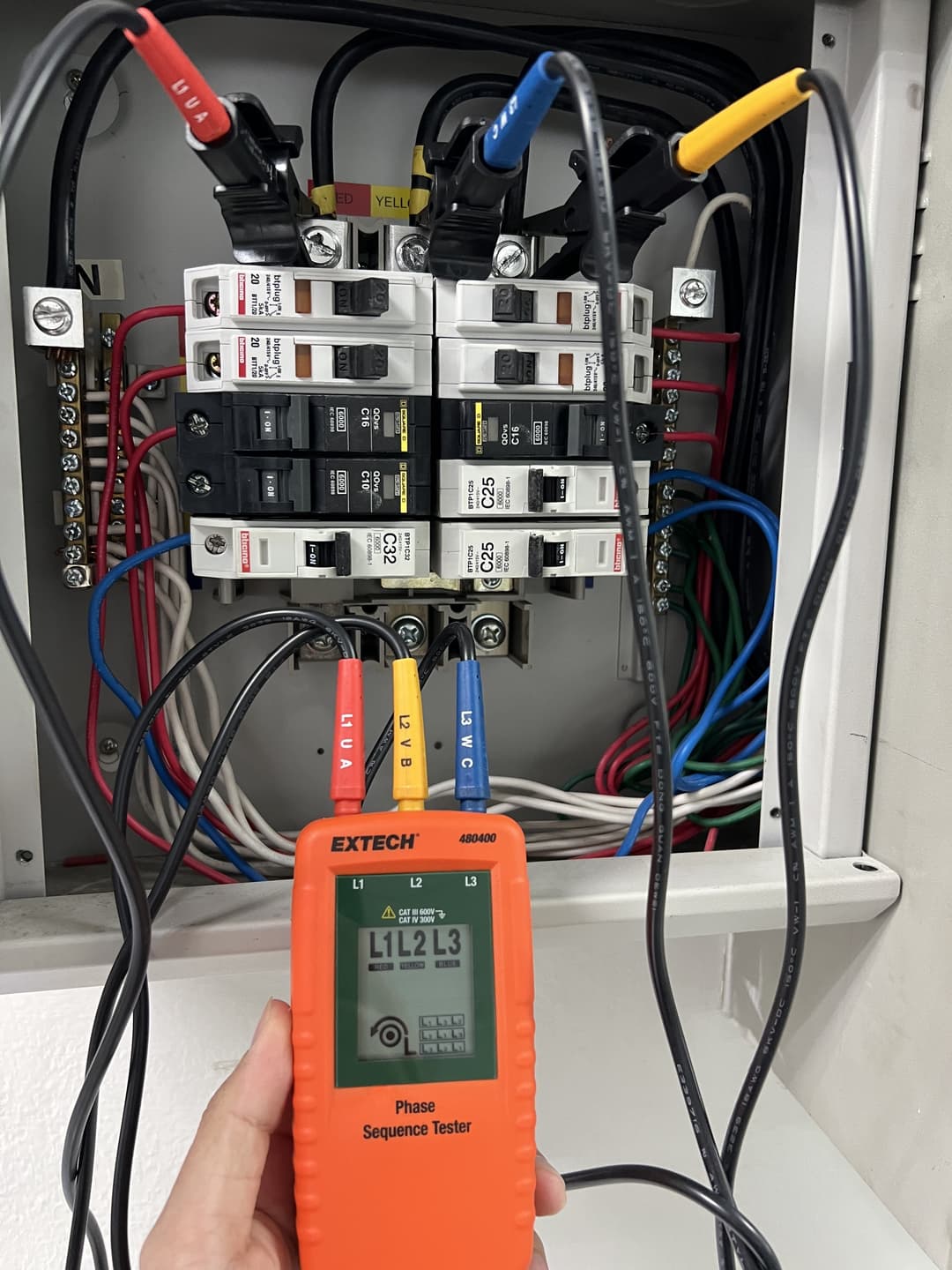 EXTECH EX-480400 เครื่องตรวจวัดลำดับเฟส Phase Sequence Tester-photo6