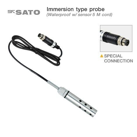SK Sato SK-8079-31 โพรบวัดอุณหภูมิแบบจุ่ม Immersion Type for SK-270WP