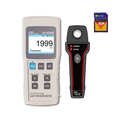 Lutron LR-1024SD เครื่องวัดแสงลักซ์ | Lux Receiver Meter