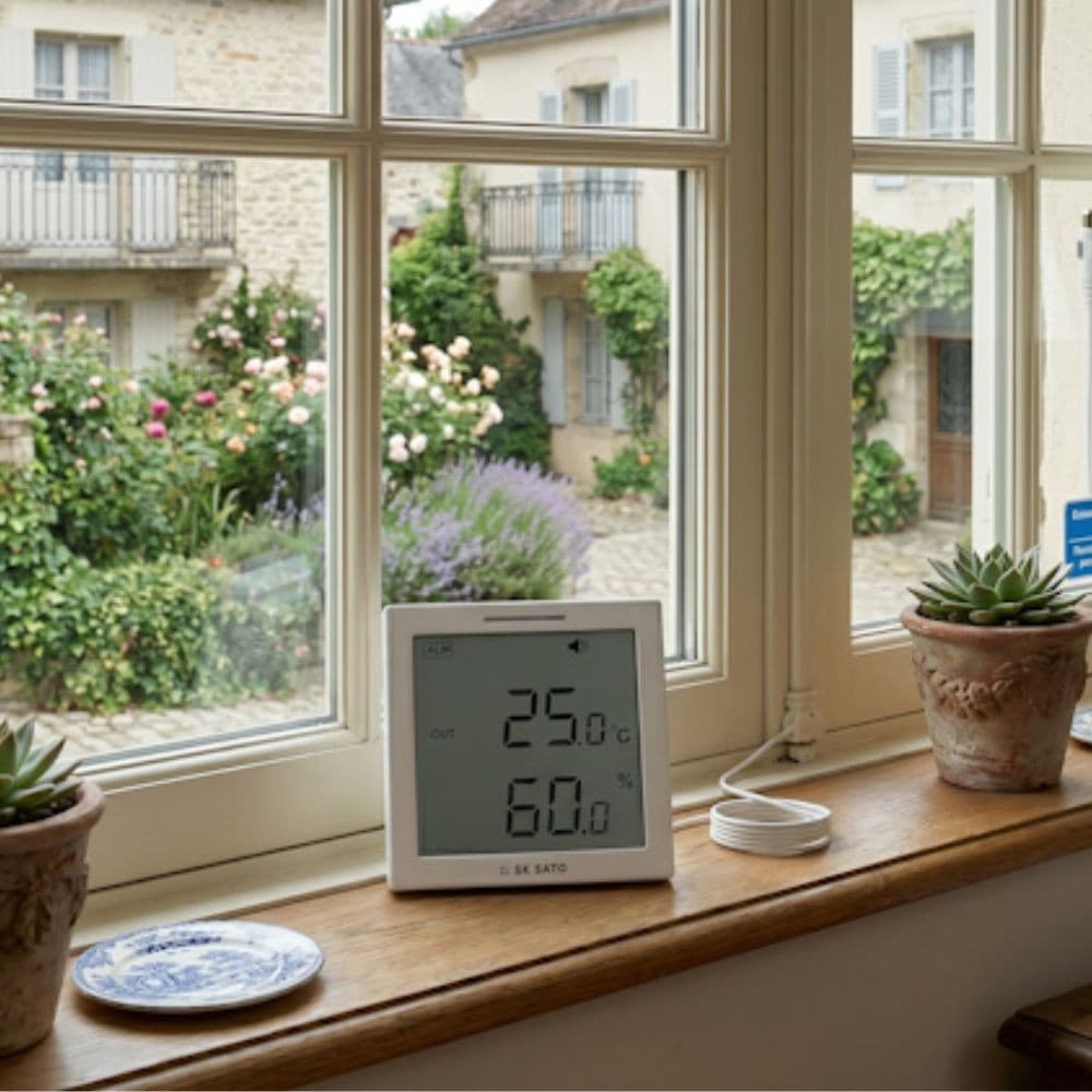 SK Sato SK-5600TRH เครื่องวัดอุณหภูมิความชื้นแบบดิจิทัล (Digital Alarm Thermohygrometer)