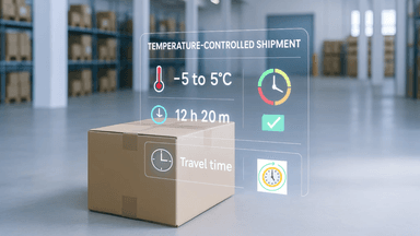 การควบคุมอุณหภูมิในคลังสินค้าด้วย Thermo Label เพื่อเพิ่มความแม่นยำในการตรวจสอบ