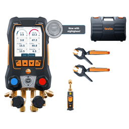 Testo 558s KIT Smart Vacuum Kit - (with sightglass)