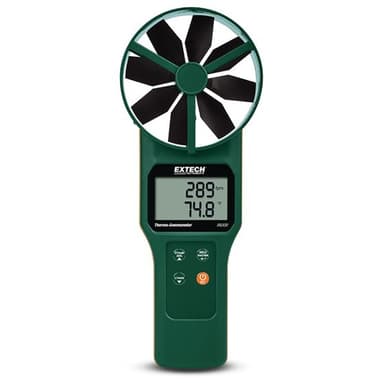 Extech AN300 เครื่องวัดความเร็วลมแบบใบพัด Large Vane CFM/CMM Thermo-Anemometer