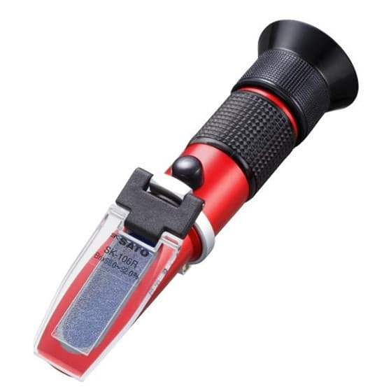 SK Sato SK-106R เครื่องวัดค่าความหวานและสารละลายแบบพกพา Handheld Refractometer