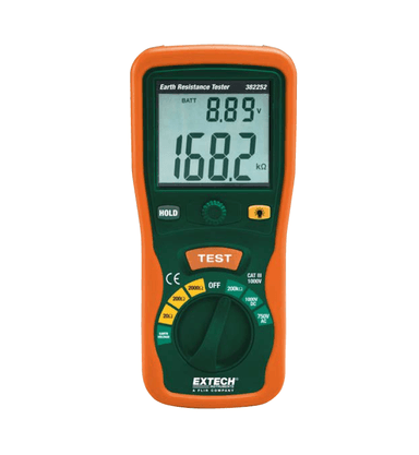 Extech EX-382252 Earth Ground Resistance Tester Kit