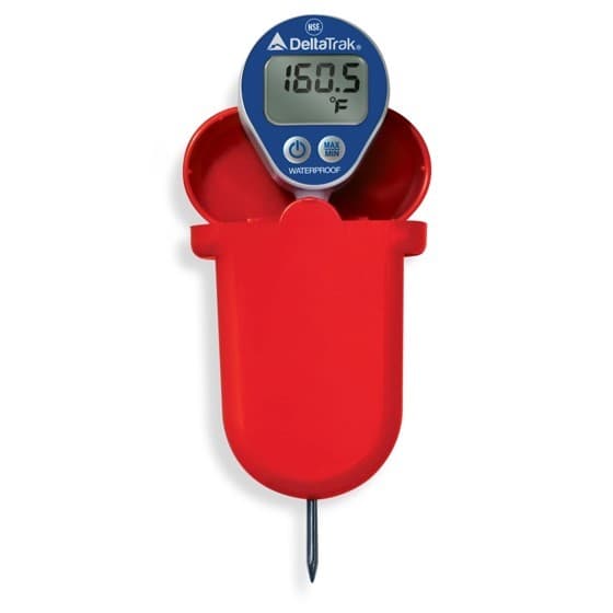 Deltatrak DT-12214 เครื่องวัดอุณหภูมิสำหรับเครื่องล้างจาน Waterproof Dishwasher Thermometer Kit-photo