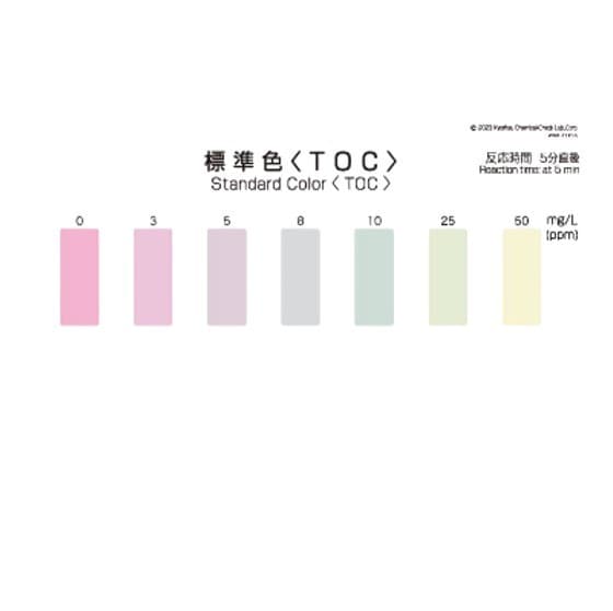 Kyoritsu Packtest WAK-TOC ชุดทดสอบคุณภาพน้ำ TOC (Total organic carbon)