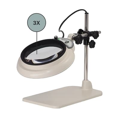 Otsuka MAGNALIGHT MGL-B-3XAR โคมไฟแว่นขยาย กำลั้งขยาย 3 เท่า