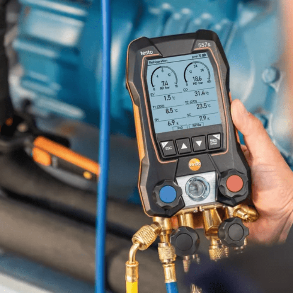 Testo 557s Smart Vacuum Kit with filling hoses