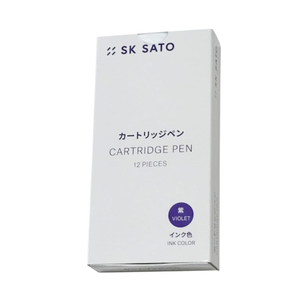 SK Sato SK-7238-02 Cartridge Pen (Violet) | (12pcs/pack)