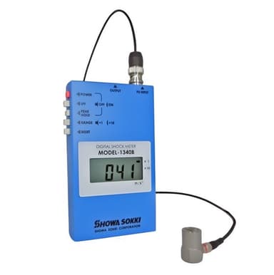 Showa Sokki 1340B เครื่องวัดความสั่นสะเทือน SHOCK METER PEAK HOLD TYPE