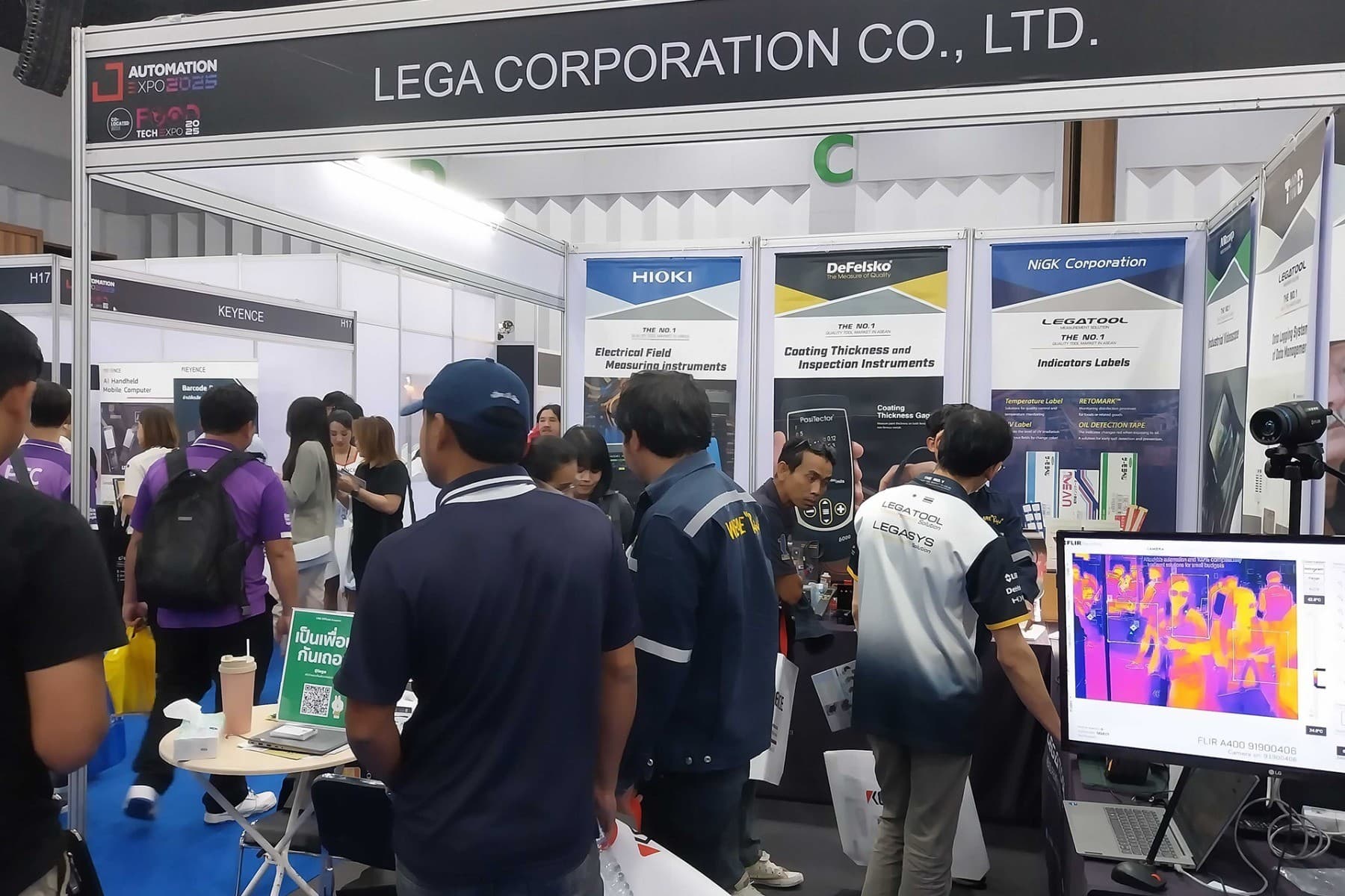 LEGA corporation โชว์นวัตกรรมเครื่องมือวัดอุตสาหกรรมสุดล้ำ ในงาน AUTOMATION EXPO 2025 พัทยา