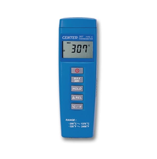 CENTER-307 เครื่องวัดอุณหภูมิแบบพกพา Compact Size รองรับ 1Ch