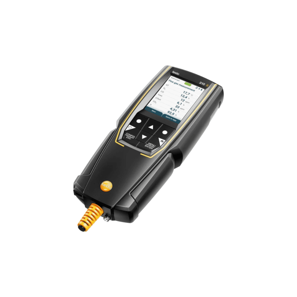 Testo-310-ll-KIT2 เครื่องวิเคราะห์ก๊าซ (Flue Gas Analyzer With Printer)