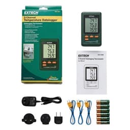 Extech SD200 เครื่องบันทึกอุณหภูมิ 3 ช่องโพรบ Temperature Datalogger