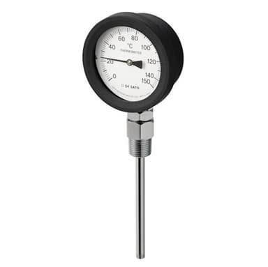 SK Sato SK-2106-00 Bimetal Thermometer 0 to 150°C 150 mm Stem