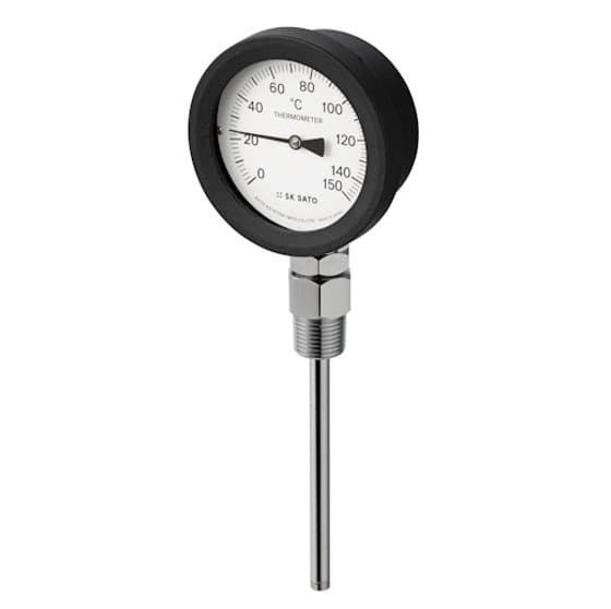 SK Sato SK-2106-00 Bimetal Thermometer 0 to 150°C 150 mm Stem