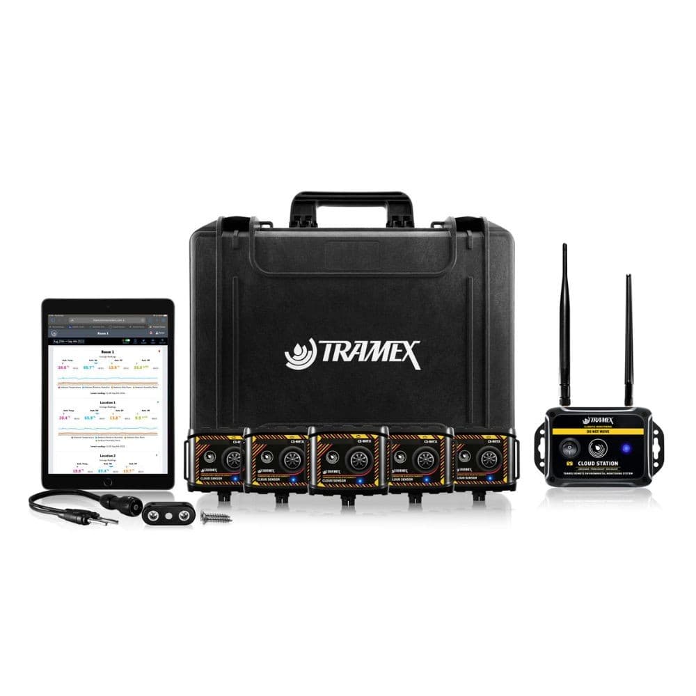 Tramex TREMS-WME-MC ชุดเครื่องมือวัดอุณหภูมิความชื้น | Remote Environmental Monitoring System WME/MC