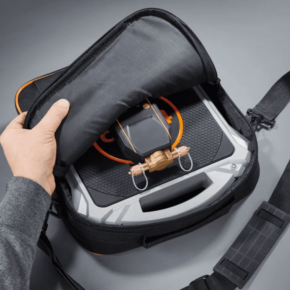 Testo 560i KIT ชุดเครื่องชั่งน้ำยาทำความเย็นแบบดิจิทัล พร้อมวาล์วอัจฉริยะ | Digital refrigerant scale with Bluetooth, and automatic charging valve