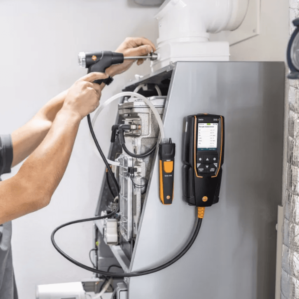 Testo-310-ll-KIT2 เครื่องวิเคราะห์ก๊าซ (Flue Gas Analyzer With Printer)