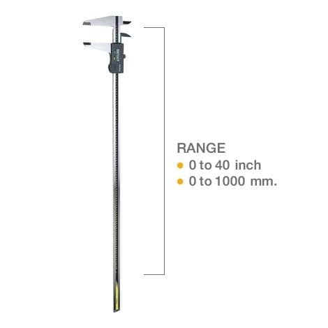 Mitutoyo M-500-502-10 เวอร์เนียคาลิเปอร์ระบบดิจิตอล (0 - 1000 มม.)