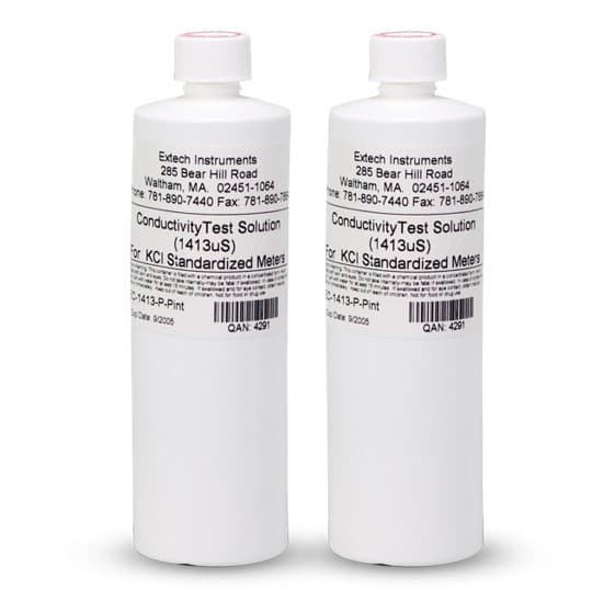 Extech EC-1413-P น้ำยา Conductivity Standard 1413µS (2 Bottles)