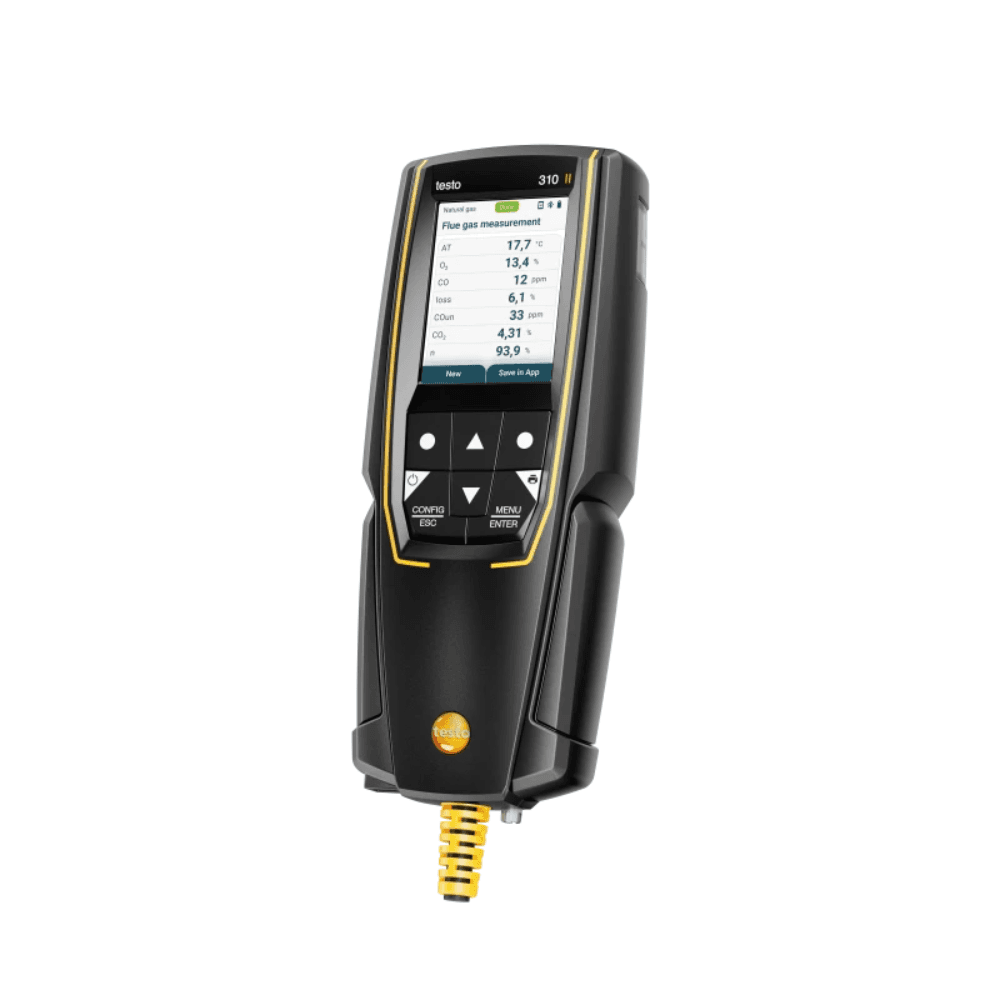 Testo-310-ll-KIT2 เครื่องวิเคราะห์ก๊าซ (Flue Gas Analyzer With Printer)