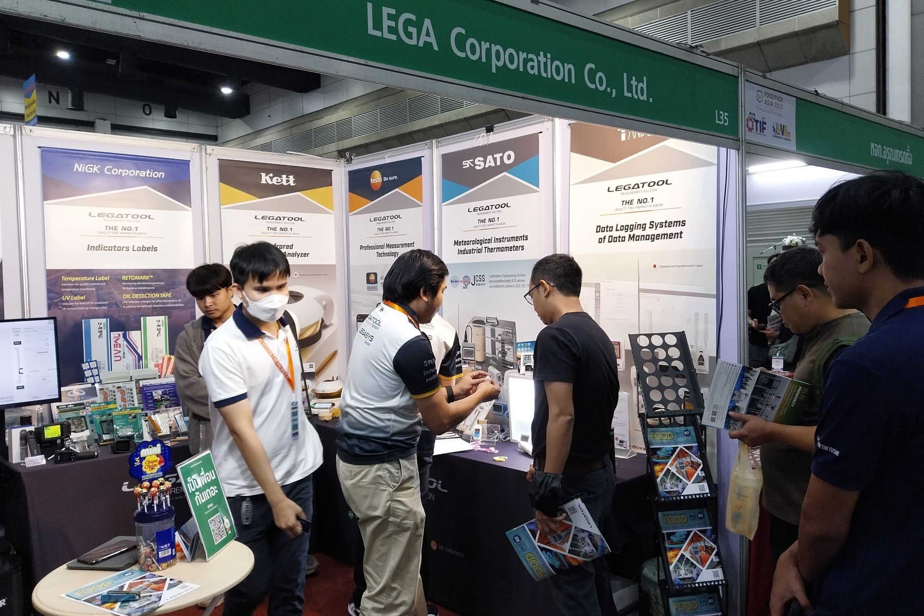 LEGA corporation ขนทัพเครื่องมือวัดอุตสาหกรรมอาหาร ร่วมจัดแสดงในงาน FOOD PACK ASIA 2025