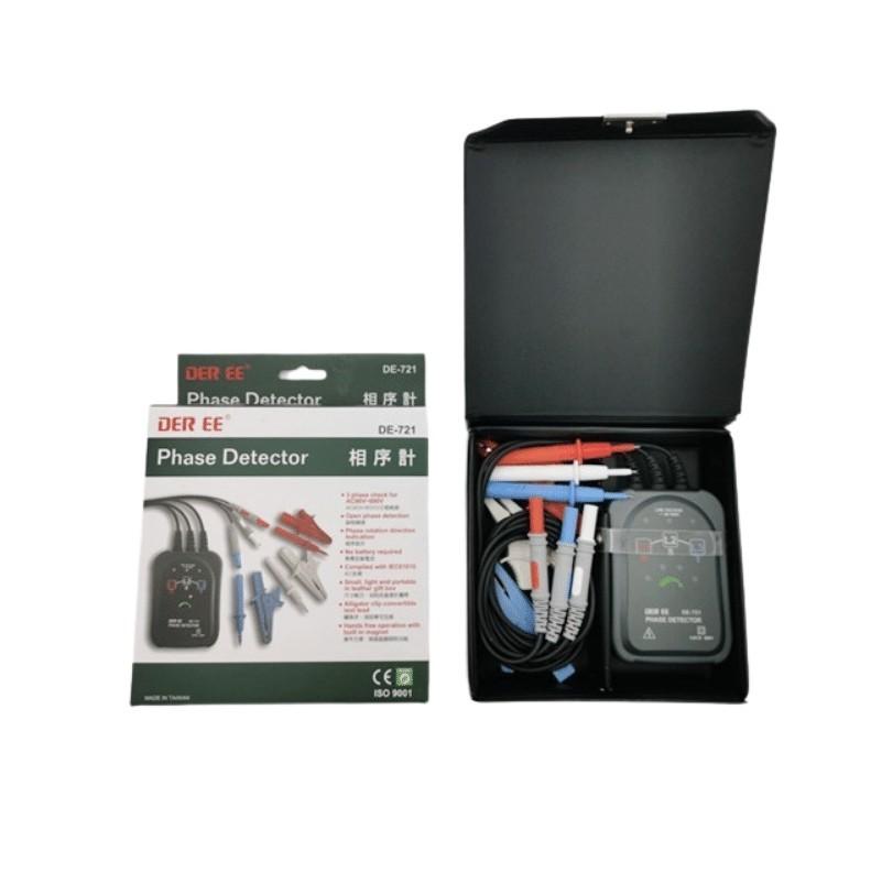 DER EE DE-721 เครื่องทดลองลำดับเฟส-photo2