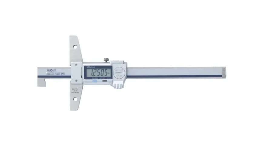 Mitutoyo 571-265-20 เกจวัดความลึกดิจิตอล (Hook Type)