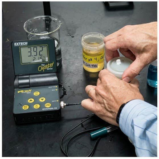 EX-OYSTER-10 เครื่องวัดคุณภาพน้ำ pH/mV/Temperature Meter Oyster™ Series