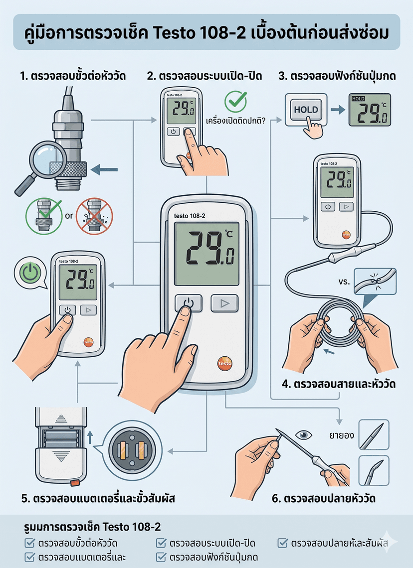 คู่มือการตรวจเช็ค Testo 108 เบื้องต้น_01 - รูปภาพของโพสต์