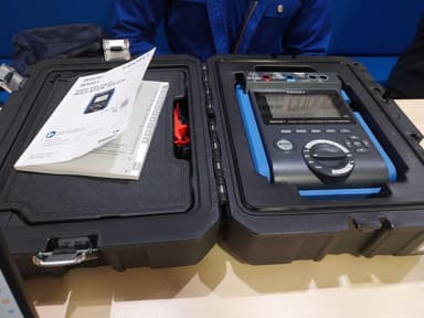 Demo Hioki IR5050 สำหรับทดสอบตู้และอุปกรณ์ไฟฟ้า