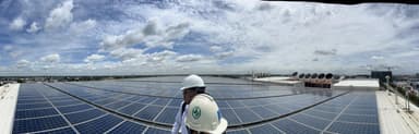 สำรวจหน้างาน FLIR FC-625 บริเวณระบบ Solar Rooftop
