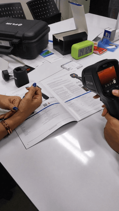 Demo Flir E5 Pro กล้องถ่ายภาพความร้อน