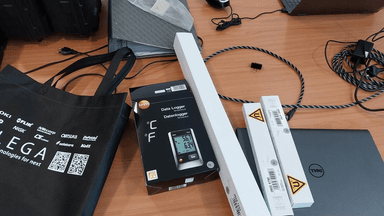 สอนการใช้งานtesto 176 T4 - Temperature data logger