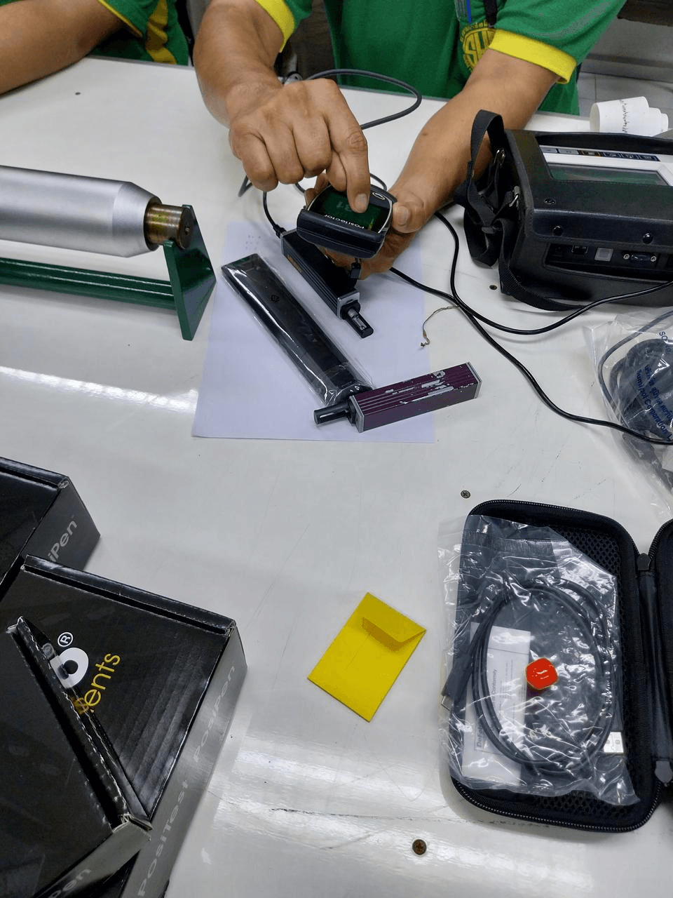 สอนการใช้งานเครื่องวัดความหนาสีPositector6000-photo1