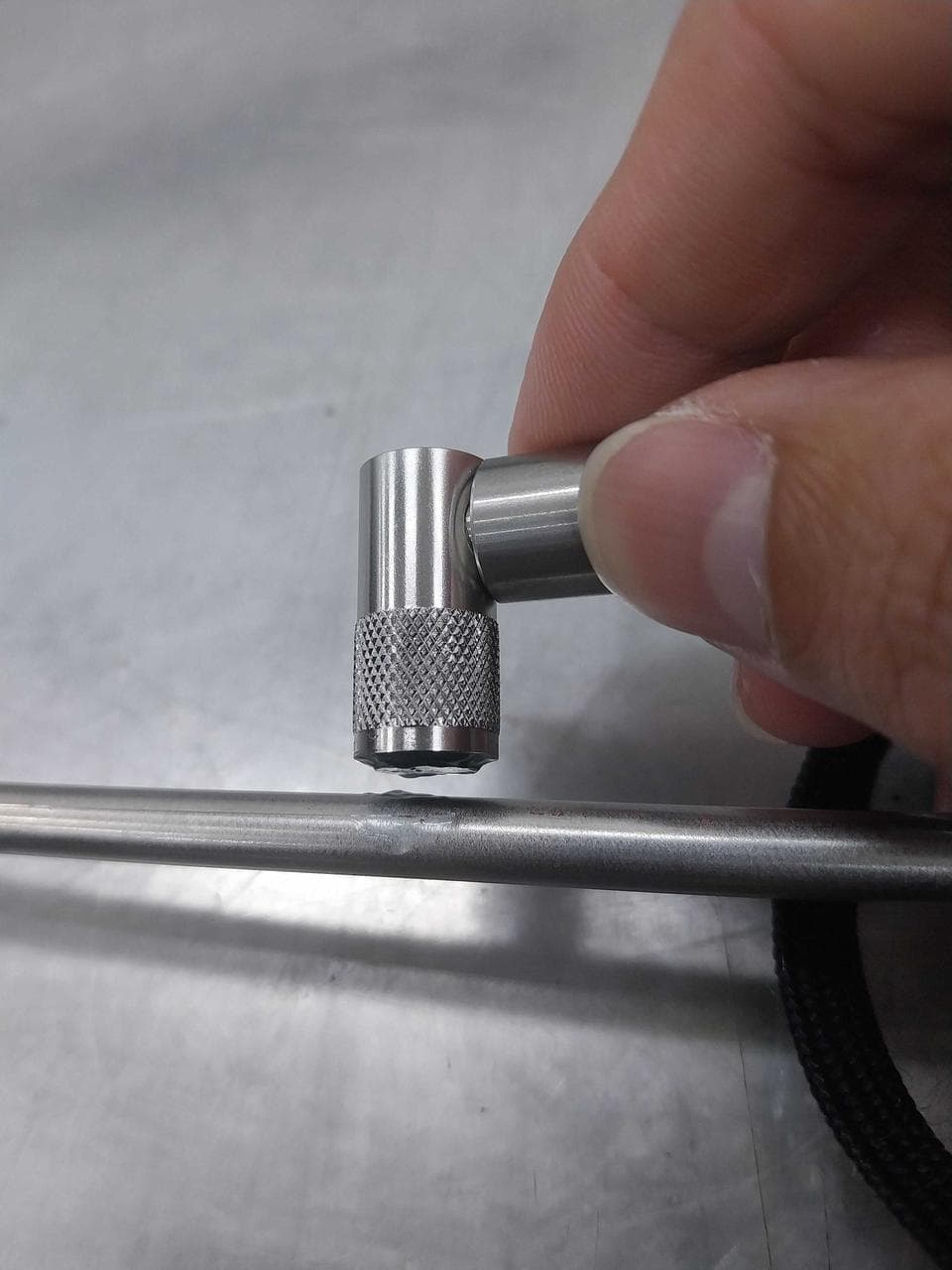 ทดสอบความหน้าชิ้นงานที่เป็นท่อ-photo1