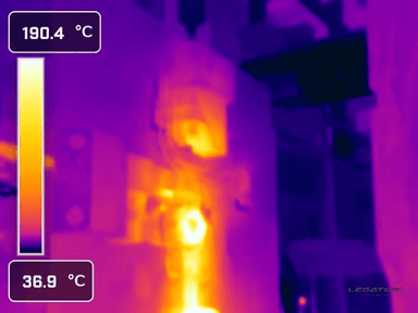 การใช้กล้อง FLIR ตรวจสอบอุณหภูมิงาน DIE-CAST